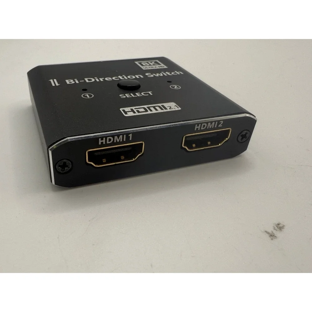 8K HDMI 2.1 Bi Directional Switch 1x2 Selector 8K Ultra HD - Picture 3 of 4